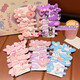 Dibujos animados jade dog niña horquilla de otoño e invierno flequillo decoración lateral lindo kulomi accesorios para el cabello Q683 azul jade dog de 10 piezas