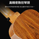 Yamaha geeignet für Ukulele 23/26 -Zoll -Kinder Erwachsene Anfänger kleine Gitarre für Jungen und Mädchen Kleinkind Furnier Fingerplatten geschnitzt 23 Zoll Acacia Wood + Full Set 23 Zoll