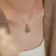 Jianlu Fulu Hetian Jade Collier Pendard féminin Jade Pendant Tempérament haut de gamme Bijoux haut de gamme Mother d'anniversaire Cadeau Femme Mother
