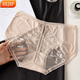 Sexy Unterwäsche für Frauen, Mulberry Seidendreh 2025 Neue französische reine Spitze ausgehöhlten Mädchen Sommer Dünne Shorts Y3899-Black XL 120-140jin [Jin gleich 0,5 kg]