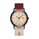 Disney Watch Male Junior et Senior High School Student Sompterding Retro Canvas avec Quartz Watch Teenager imperméable Watch MK-12149R