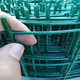 Boundary map barbed wire breeding fence Dutch mesh protective mesh chicken mesh guardrail circle mountain isolation hard plastic wire mesh fence hardened 3.0 mm 30 meters 6 cm hole 1.5 meters high