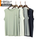 
Modallan Fine Cotton Pajamas Men's Summer New Vest Shorts Set Cool Men's Pajamas Home Clothes Can Be Wear Outside Light Gray/Rock Gray BXM677B L Suitable for 100-130Jin [Jin equals 0.5 kg]