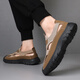 Changxiang Huili Sandalen Mesh hohl Männerschuhe für Frühlings- und Sommer Vielseitige Nicht-Schlupf-Beutel-Kopfschuhe atmungsable Sport und lässige Strandschuhe FH-Diamond S826 Brown 41