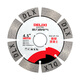 Delixi Electric tile cutting blade, marble cutting machine blade, special diamond saw blade for dry cutting stone, concrete slotting blade, 106mm special for tile cutting