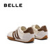 Belle (Belle) Zhang Linghe's same style rainbow bean breathable new moral training shoes women's shopping mall sports Forrest shoes D5R1DAM6 pre-sale Shell rice Zhang Linghe/Zhong Chuxi same color (hot selling color) 38