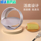 何佳功蛋糕模具铝制6寸8寸不沾蛋糕模具戚风活底六寸八寸小蛋糕坯子家用 【戚风】WK9794-8寸 活底蛋糕模