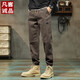 
VANCL spring and summer casual pants for men 2025 new fashion brand trousers loose sports work pants for men spring and summer 689 camel thin M 90-110Jin [Jin equals 0.5 kg]