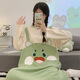 FHHUABD欧诗帛睡衣女夏季新款短袖薄款睡裙棉质洋气学生家居服可爱可外穿 16857可爱海绵宝宝睡裙 长袖睡裙 L