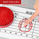 Shantoulin Village Cinnabar Ink Iron Shell Financial Office Rubber Seal Press Hand-Sealing Cut-shaped Printing Oil Red Calligraphy and Painting 682 Cinnabar Ink 36g (diameter 61mm)