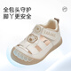 Tylanis summer sandals soft sole baby shoes breathable newborn baby shoes non-slip key shoes white/apricot color 17
