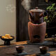 Cooking tea in the stove, home use, boiling tea, boiling water, pure hand-pulled old rock mud side handle large capacity firewood pot, Rongtian brewing teapot, Chaiyao left hand model 16813 conscience 1080ml 701mL (inclusive)-800mL (inclusive)