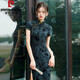 
Pierre cardin old Shanghai long modified cheongsam new 2025 young women retro Republic of China slim-fitting catwalk everyday wearable 17078 pattern M