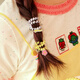Teletiesxtyakasha takasha importé conjointement américain la ligne de cheveux de la ligne téléphonique TT Coiffure Adorable Corde à cheveux [Overture de printemps] M-675 (2 pièces)