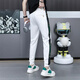 Coole Qio-Version von warmen Casualhosen für Männer im Herbst und Winter Neue koreanische Version von High-End-Hose mit kleinen Beinen für vielseitige Drawess hochwertige Hose schwarz 9923 (Modell) Regulierte 29 Empfohlene 95-115jin [Jin gleich 0,5 kg]
