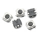 Dafuri key switch patch 3*3*1.5MM light touch micro switch waterproof button switch (10 pieces) default