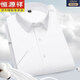 Hengyuanxiang 200 dp camisa de algodón puro verano de manga corta 2025 Nuevo negocio casual de mediana edad de papá de mediana edad dx6629 39