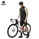 ROCKBROS Windproof Vest Cycling Clothing Road Cycling Windbreaker Vest Sleeveless Top Men and Women Spring and Summer Black M