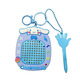 Cartouche de dessin à balle en acier magnétique dézipper le porte-clés mélodie sac à école pendante boules de labyrinthe jouet kt chat