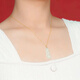 Qianjun 18K gold A-grade ice seed green bean Fushou gourd pendant, light luxury and high-end accessories, green beans