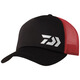 DAIWA 25 Spring/Summer DC-6424 Casual Peaked Hat Sun Shade Breathable Fishing Cap Outdoor Plus Size Sports Baseball Cap Black One Size