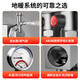 Liansu 304 stainless steel water distributor, floor heating water distributor, floor heating water distributor, large flow water distributor, 3-way, 4-way, 4-way, 5-way water distributor, heating exhaust valve, drain valve sleeve valve, floor heating, super large flow five-piece set, 3-way 25/6-point water inlet pipe, special shot