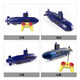 Explore the DIY assembly of remote-controlled submarine junior high school students' physical buoyancy pressure experiment children's science and education experiment toys Submarine experiment