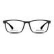 Slova Myopia Gläser Rahmen Big Face Herren Ultra-leichter Tr90 lässig schwarzer Rahmen Quadratrahmen Gläser Rahmen transparente Rahmenbrillen SF683 SF683 Nachthimmel Schwarz C16 [Rahmen nur]