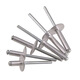 Kezitu large hat rivets aluminum round head large hat brim rivets core blind rivets large head rivets large flat head automotive rivets M5*16 (100Jin Jin is equal to 0.5kg, about 16835 pieces)