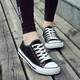 European Pastoral couple canvas shoes for men 2025 summer new low top casual sports shoes for men trendy and versatile (PJ) 6621 black 44