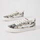
LIGHTNING X STORM Picasso paintings co-branded lightning men and women's shoes for revenge storm small fragrant bread shoes heightened couple skateboard shoes LS-699 ink rhyme black 39