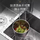 
Stainless steel sink filter basket kitchen hanging drainage and vegetables multi-functional fruit and vegetable storage chopsticks large-sized separator [1 pack] Stainless steel drain basket