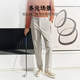 Goldlion (Goldlion) Jinlilai Pantalon masculin 25 Spring New Men's Straight Color Long Velvet Cotton Casual's Men's Pantal