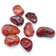 Ouyuan natürlicher rotes Achat roher Steinschmuck Wasserschwingstein Großer Block Fischtank-Stein-Stück Ore Gem R12807 Achat roher Stein supertransparent