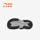 ANTA Children's Sandals Universal Children's Shoes 2025 Summer New Phantom Bullet Technology Outdoor Beach Shoes Black/Magma Orange-2 28