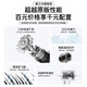 RASW German hair dryer household silent negative ion high power does not damage hair high speed quick drying leafless hair dryer hair care dormitory baby pet ladies special portable business trip new smart hair dryer (official top configuration 1 1 blue purple) new smart scalp protection hair dryer as a gift