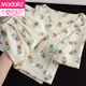 Pijama modal para mujeres en burbujas de verano algodón de manga corta estilo delgado estilo dulce y lindo ropa de verano ropa de dos piezas 1105# vye en V pink pai star l 100-115jin [Jin iguala 0.5 kg]