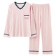 
Coolzone pure cotton pajamas for women in spring and autumn long sleeves two-piece summer autumn and winter 2025 new cute cotton home clothing set long set g9928 single size women m size weight 75-95 Jin [Jin equals 0.5 kg]