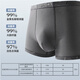 
Seven Wolf 7A Antibacterial Men's Underwear Men's Pure Cotton 100% Cotton Boxer Mid-waist Printed Cotton Shorts Shorts Boxer