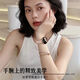 华为为手机2025新款GT5智能手表女打电话测血压心率健康运动手环 [礼盒款升级版]蜥蜴纹白皮带玫金色