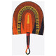 OUOETYRoomology African imported Ghana hand-woven straw woven fan ins color decorative fan BGF-11056