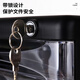得力（deli）四层带锁文件柜 办公桌面带索引标签可视抽屉式收纳文件柜 黑色 9794