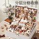 Dimanqi children's hairpins, hair accessories, girls' birthday gifts, Christmas 7-14-year-old girls' toy jewelry box