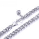 QIANSHU Valentine's Day gift platinum bracelet pt950 platinum chain women's phoenix tail chain jewelry birthday gift phoenix tail chain about 5.52 grams long about 16+2 cm
