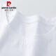 Pier Cardin pure cotton Chinese style white T-shirt for women, short sleeves loose simple and versatile ink printing summer 2025 new top trend 6193 leather powder short sleeve M (recommended 80-105 Jin [Jin equals 0.5 kg])