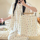 S.SOFEA Summer New Sweet Cartoon Women's Pajama с тремя частями для домашней одежды на открытом воздухе HS SW761# 170 M