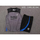 Duxizhe (Duxizhe) Barcelone Gray-Black Football Training Sleach Gest Jersey 2223 Men's Cost Printing Printing Printing Running Sports Uniforme Grey-Black Vest Top S