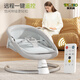 Trimigo (Thaimeigao) electric baby rocking chair baby coaxing artifact baby gift newborn meeting baby supplies gift cradle moonlight gray baby cradle sleeping basket baby shake bed baby rocking chair newborn gift full moon baby coaxing sleep