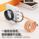 Déplacer le câble de données magnétique Speed ​​240W / 100W Charge rapide à double tête Type-C 6A Câble de chargement adapté à la tablette de voiture Apple 16 Android Mobile ordinateur portable adapté à la charge rapide