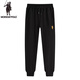 POLO SPORT American Ralph Lauren spring and autumn casual versatile pants loose leg drawstring sweatpants simple sports pants men's pants black L